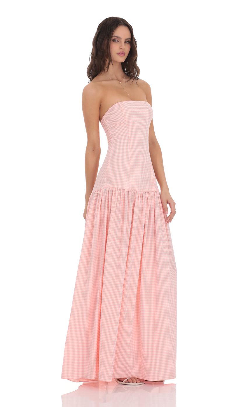 ISLA GINGHAM MAXI DRESS